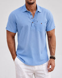 Polo Shirt Men Regular Fit Casual Summer