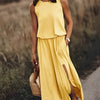 Summer Maxi Dress Women Regular Fit Casual