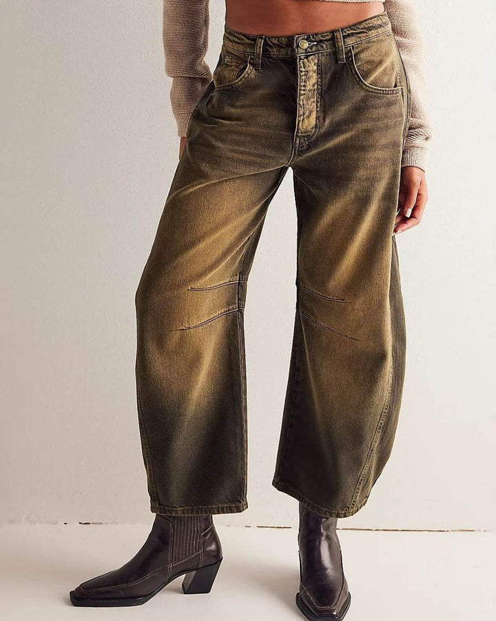 Women's Barrel-Cut Jeans – Maribel Summer Edition