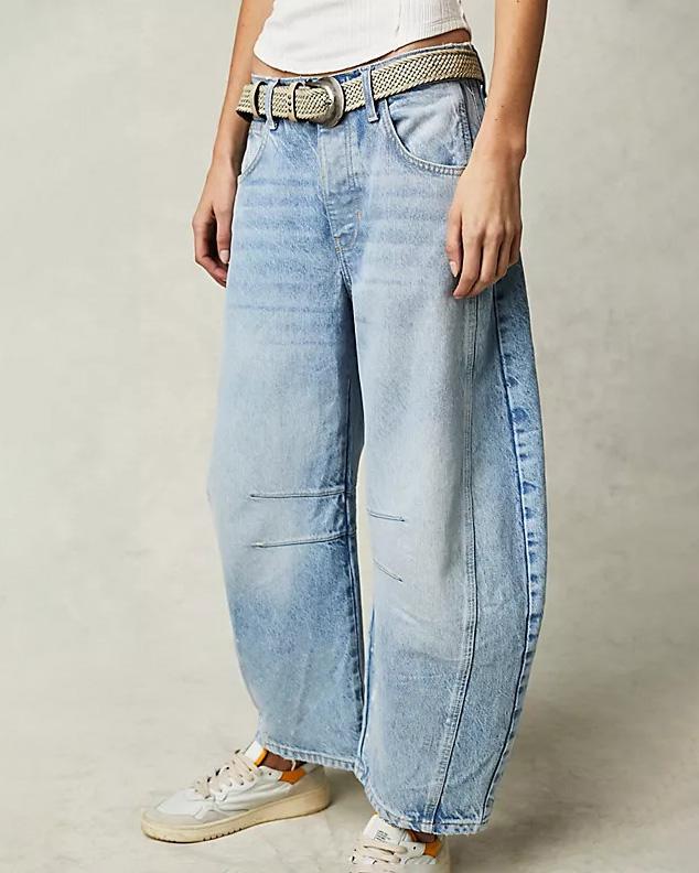 Women's Barrel-Cut Jeans – Maribel Summer Edition