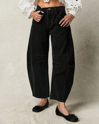 Women's Barrel-Cut Jeans – Maribel Summer Edition
