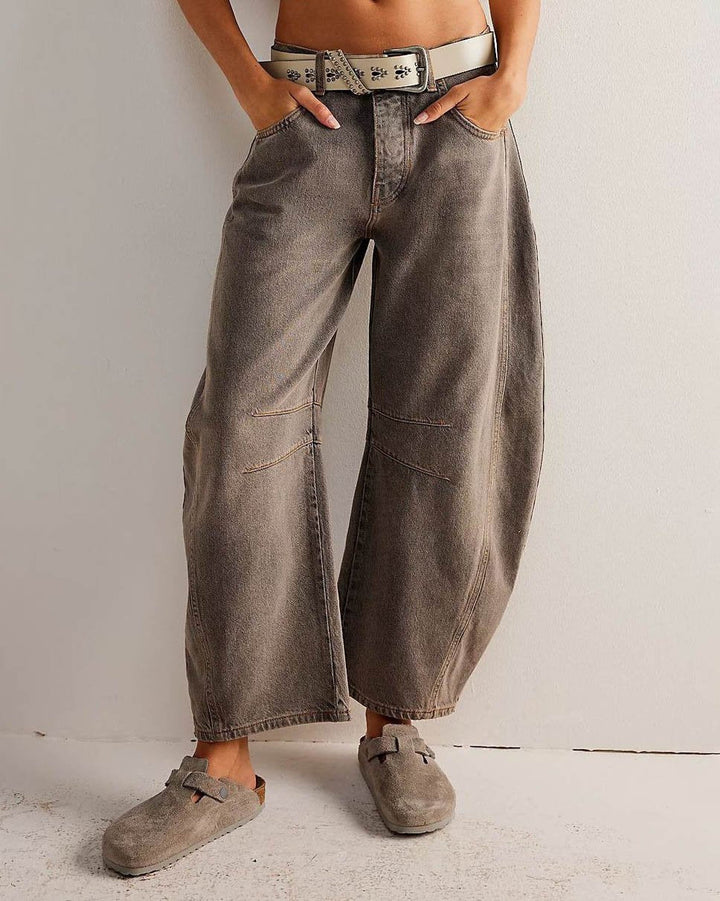 Women's Barrel-Cut Jeans – Maribel Summer Edition