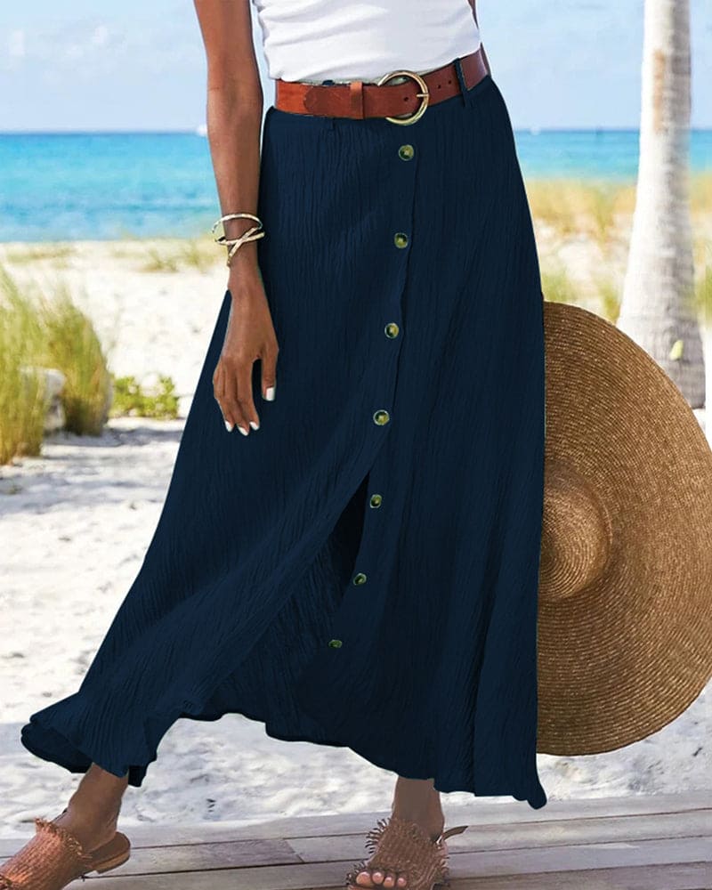 Maxi Skirt Women Relaxed Fit Casual Elegant