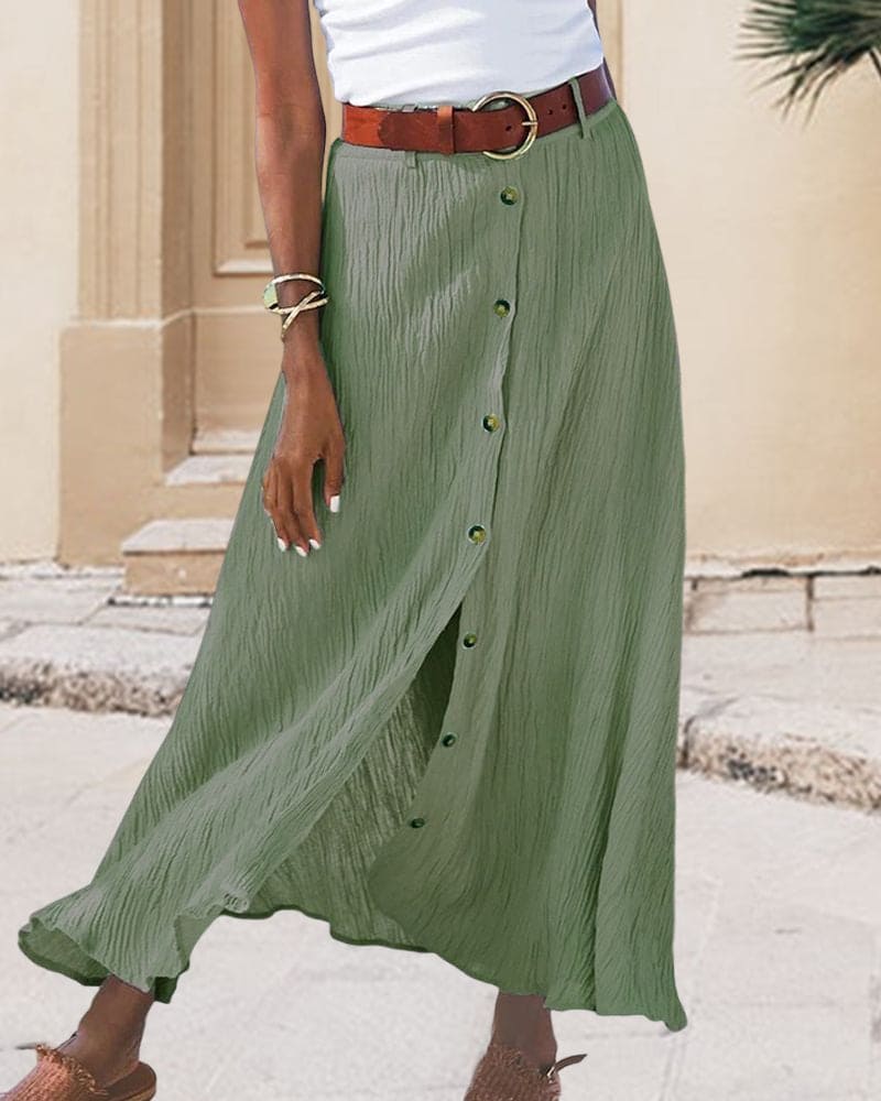 Maxi Skirt Women Relaxed Fit Casual Elegant