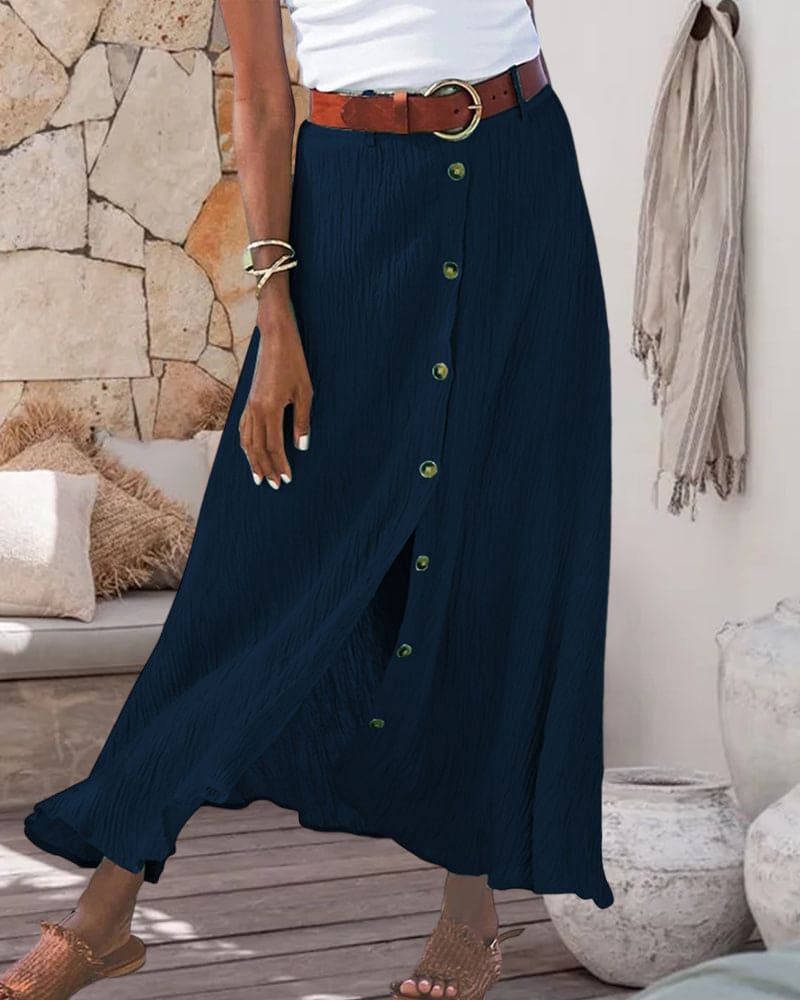 Maxi Skirt Women Relaxed Fit Casual Elegant