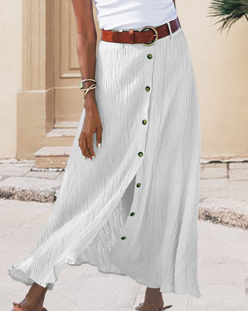 Maxi Skirt Women Relaxed Fit Casual Elegant