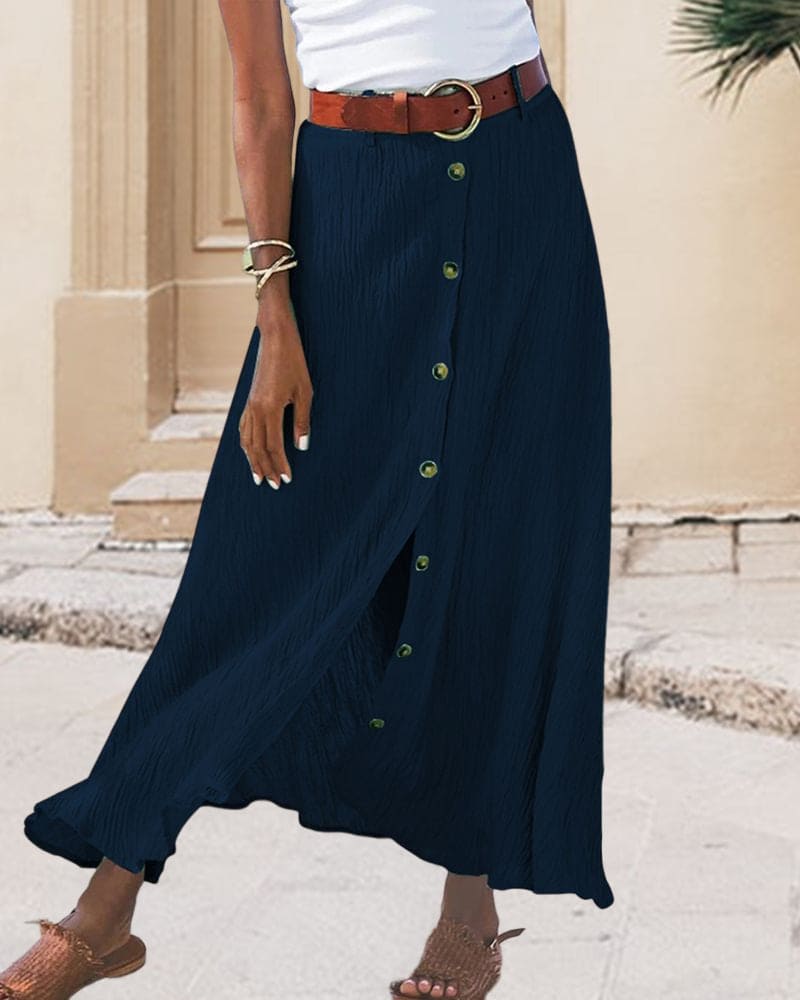 Maxi Skirt Women Relaxed Fit Casual Elegant