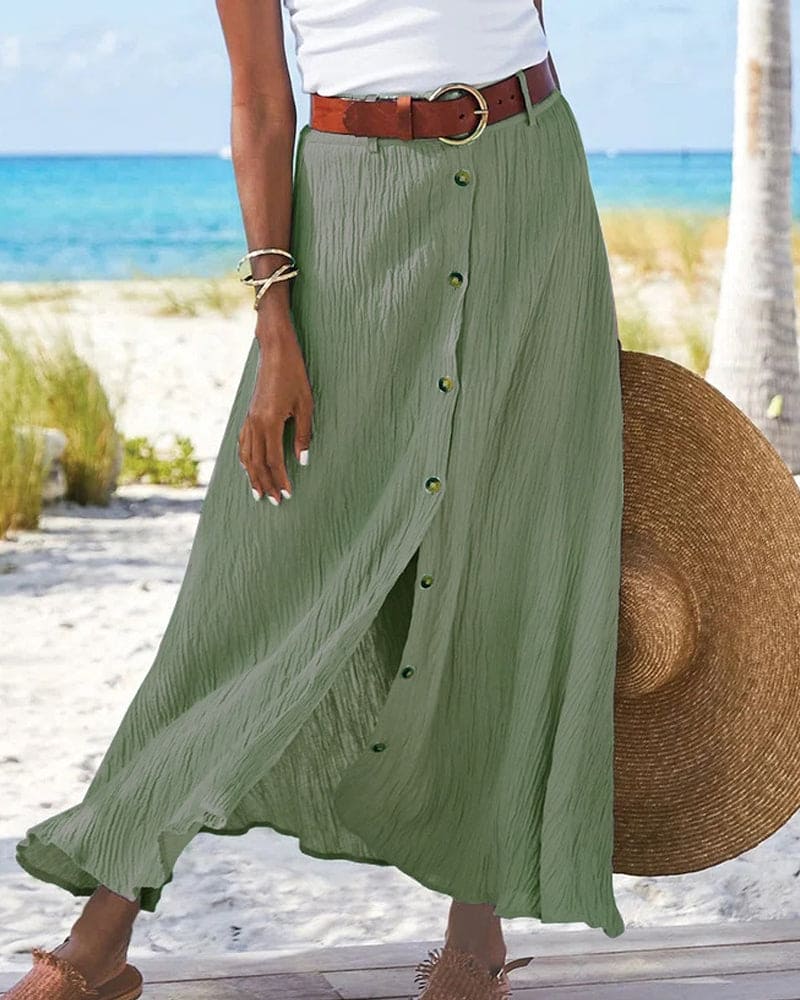 Maxi Skirt Women Relaxed Fit Casual Elegant