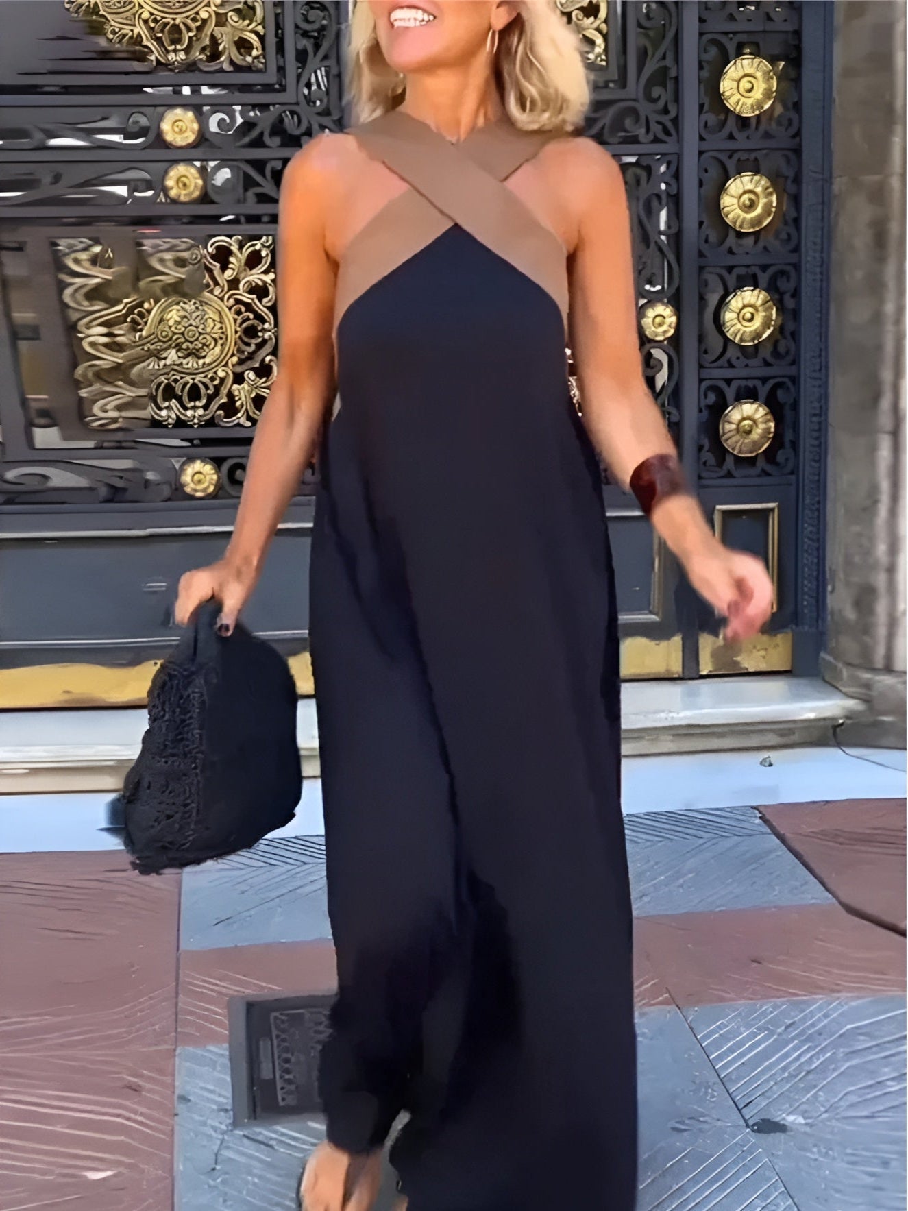 Maxi Dress Women Regular Fit Casual Summer