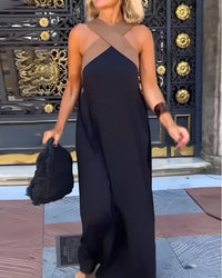 Maxi Dress Women Regular Fit Casual Summer