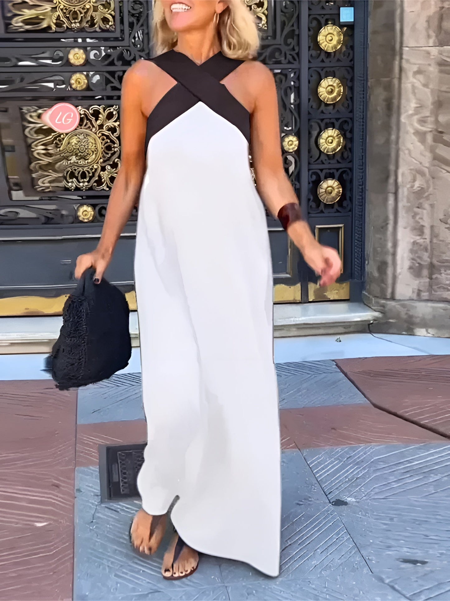 Maxi Dress Women Regular Fit Casual Summer