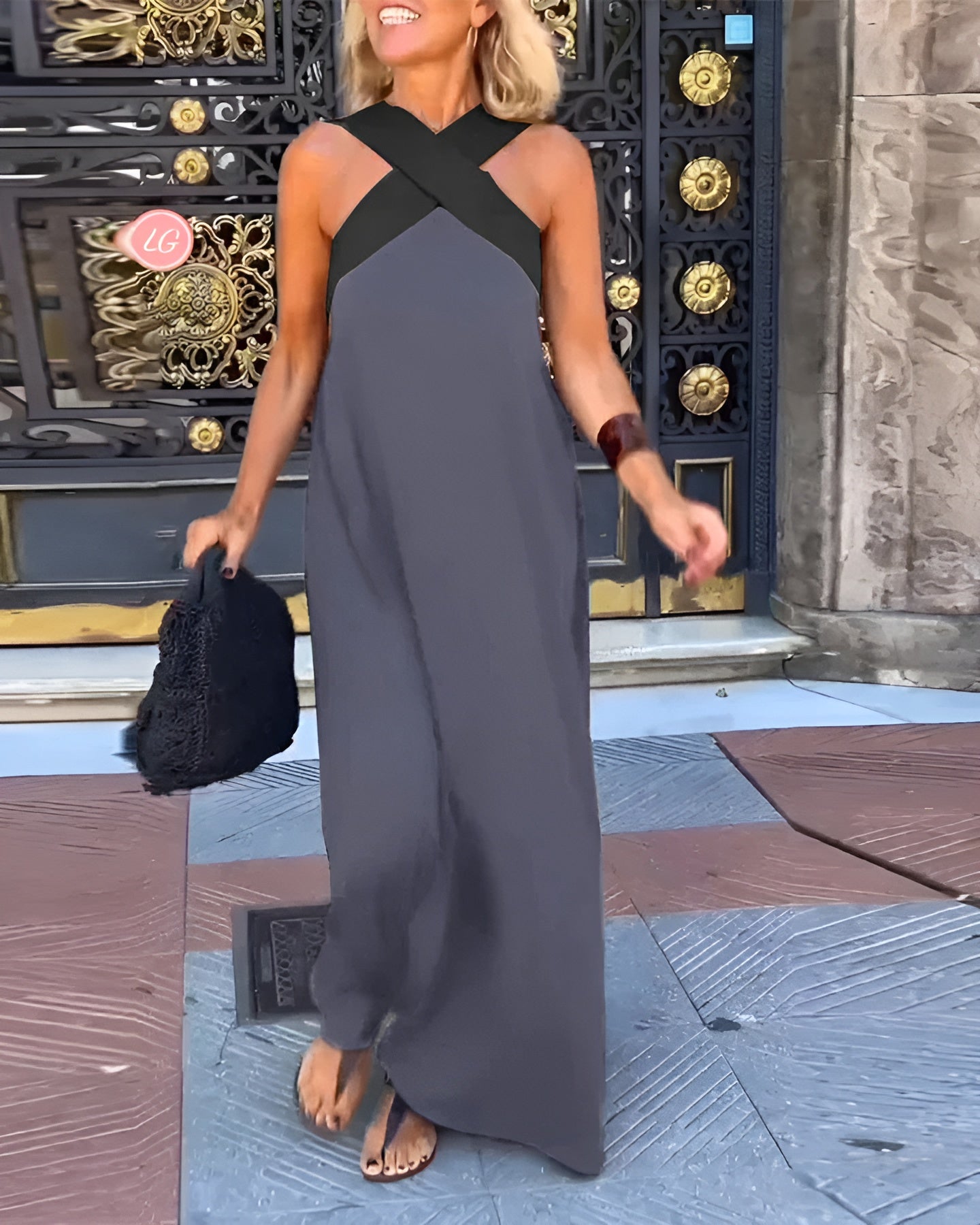 Maxi Dress Women Regular Fit Casual Summer
