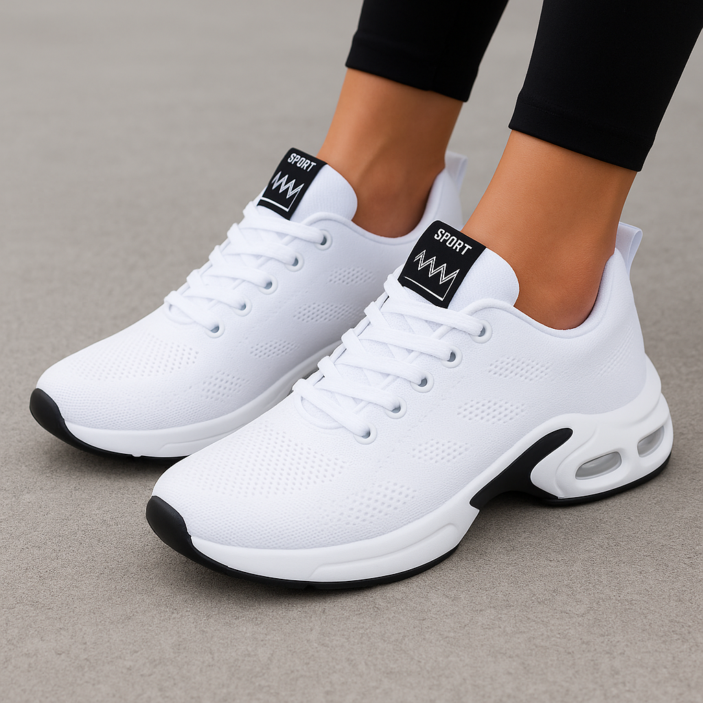 Sports Shoes Women Lightweight Lace-Up Sport