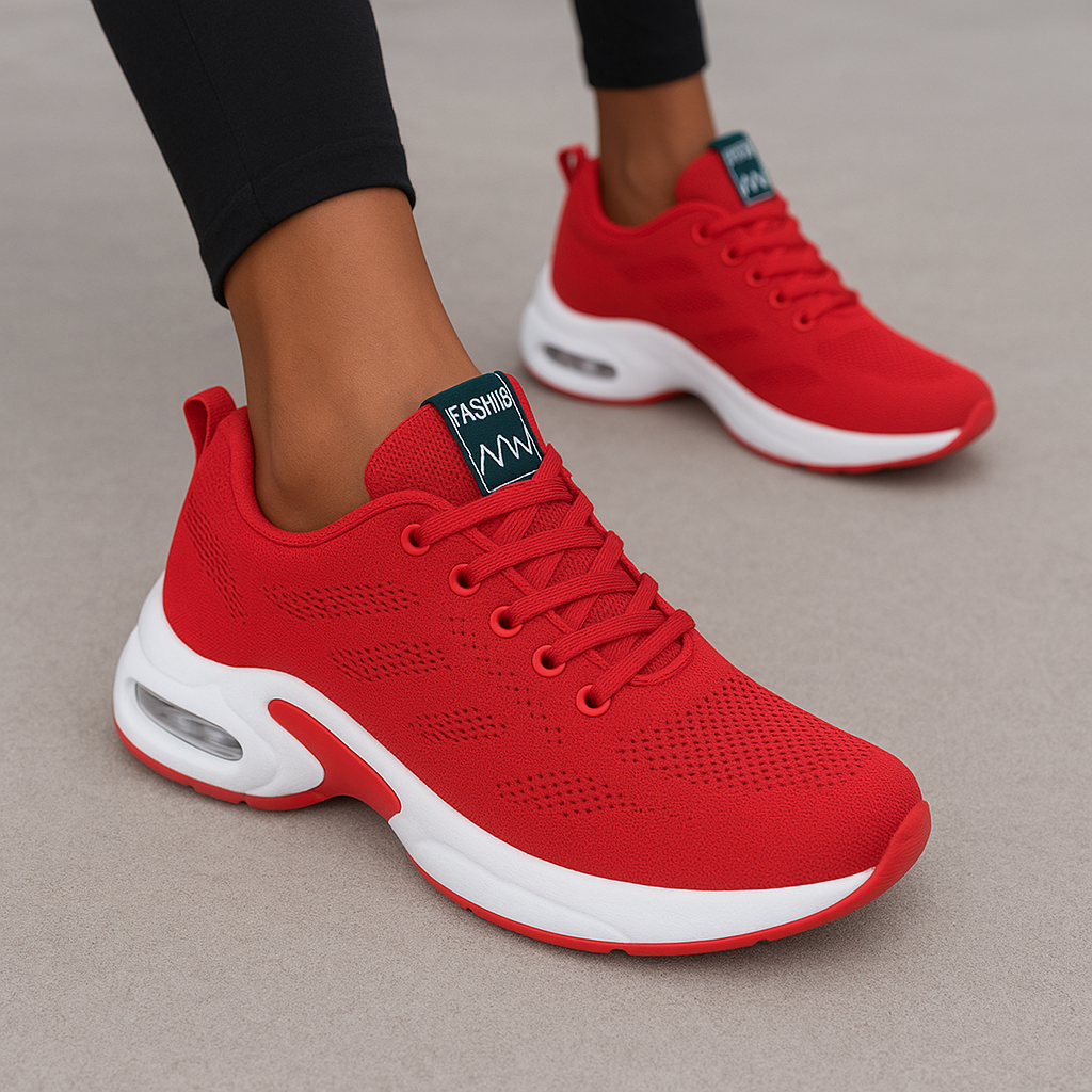 Sports Shoes Women Lightweight Lace-Up Sport