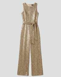 Sequin Sleeveless Jumpsuit Women Slim Fit Evening