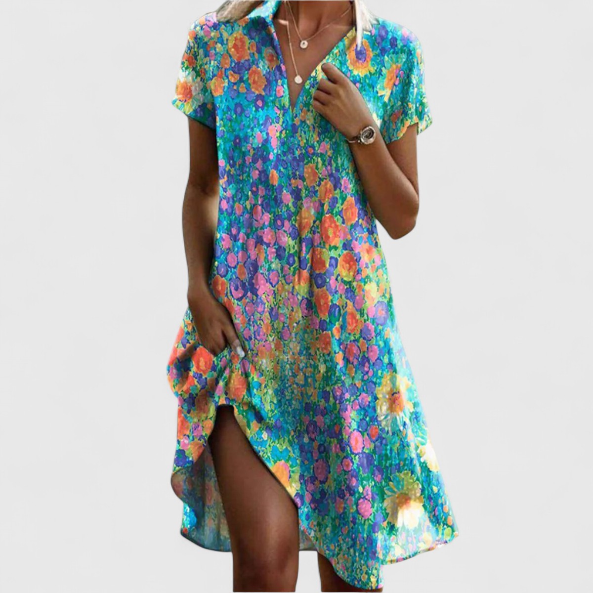 Summer Dress Women Relaxed Fit Casual Boho