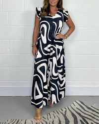 Sleeveless Maxi Jumpsuit Women Relaxed Fit Casual Summer