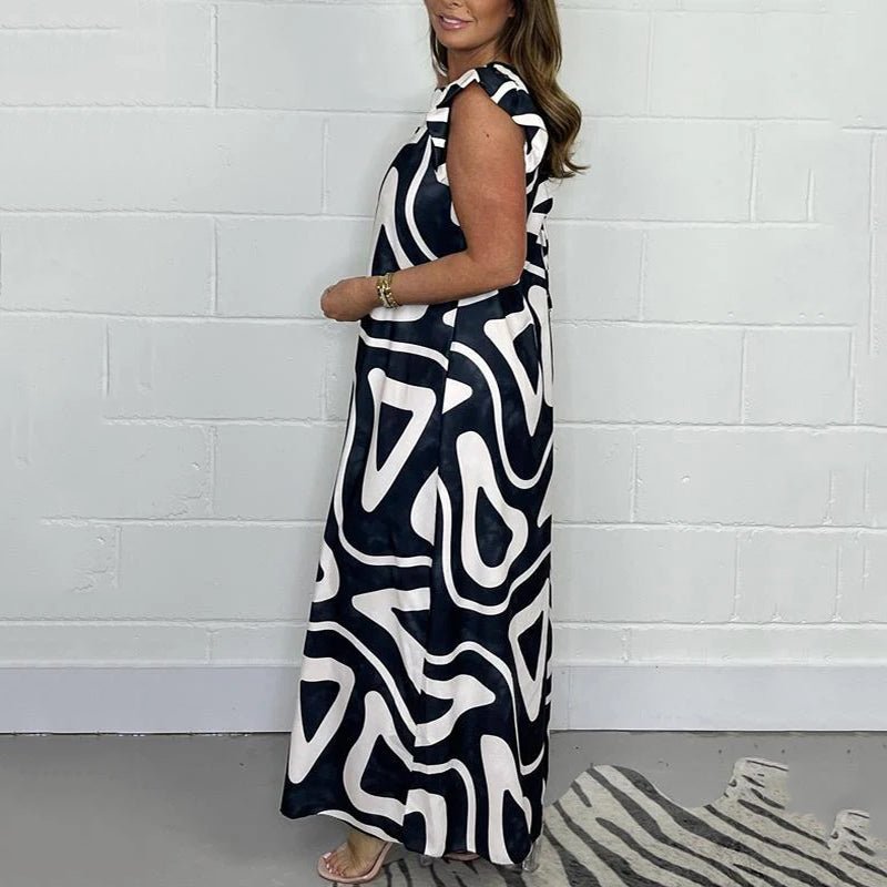 Sleeveless Maxi Jumpsuit Women Relaxed Fit Casual Summer