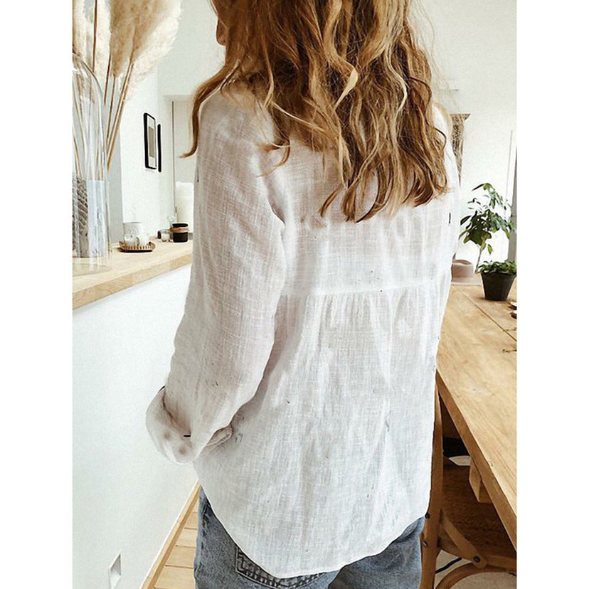 Casual Blouse Women Regular Fit Summer Leisure