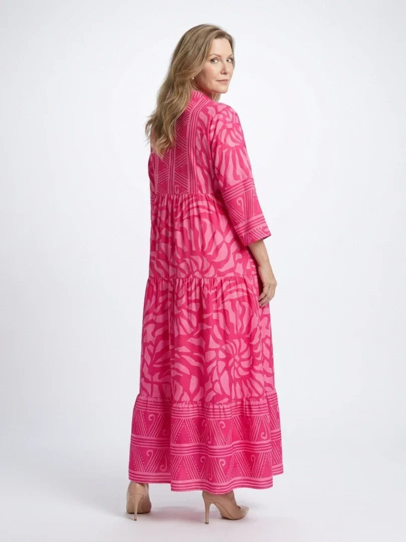 Midi Dress Women Relaxed Fit Casual Summer