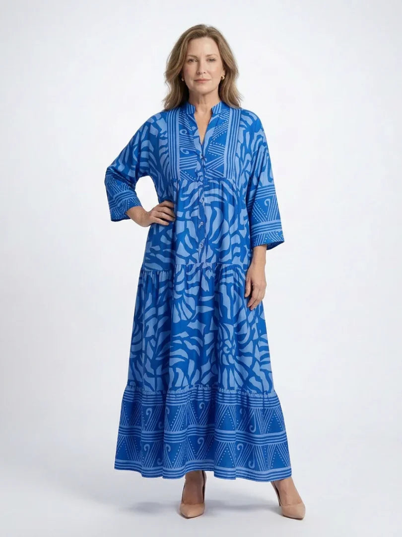 Midi Dress Women Relaxed Fit Casual Summer