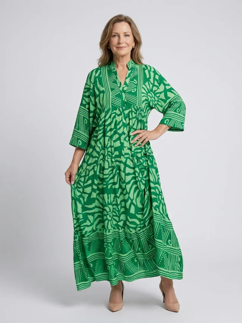 Midi Dress Women Relaxed Fit Casual Summer