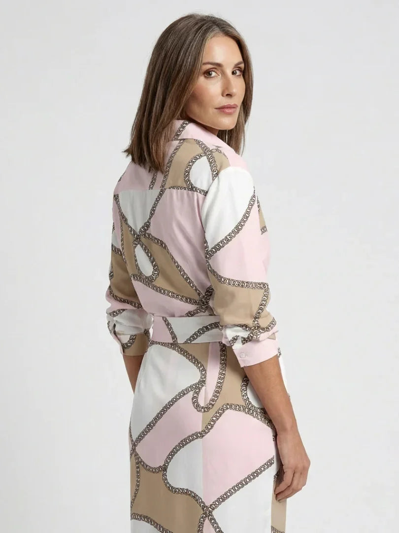Midi Wrap Dress Women Regular Fit Casual