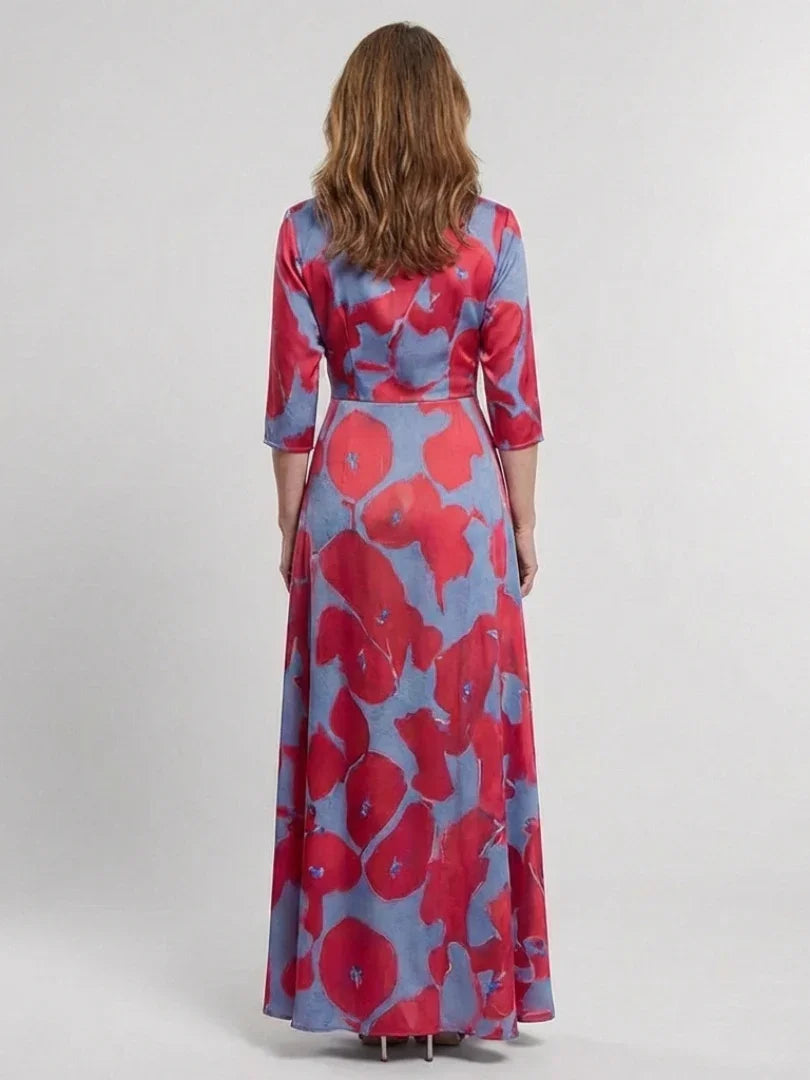 Maxi Dress Women Regular Fit Casual Evening