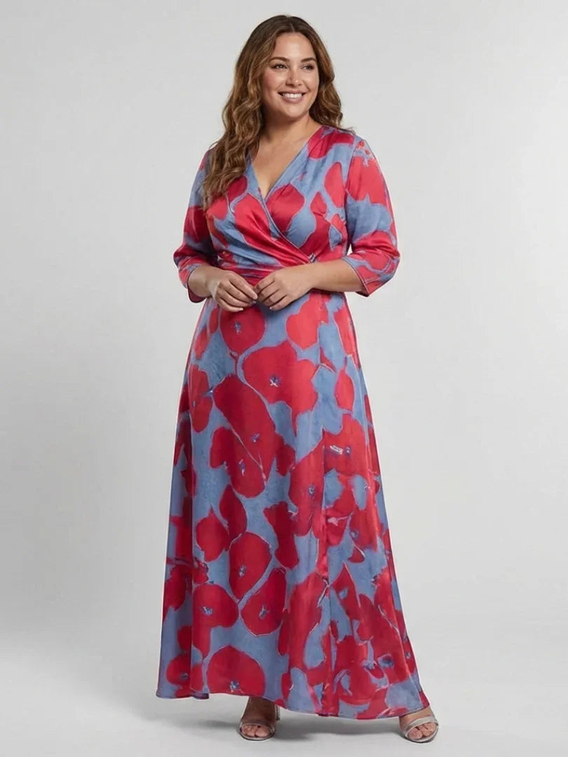 Maxi Dress Women Regular Fit Casual Evening