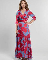 Maxi Dress Women Regular Fit Casual Evening