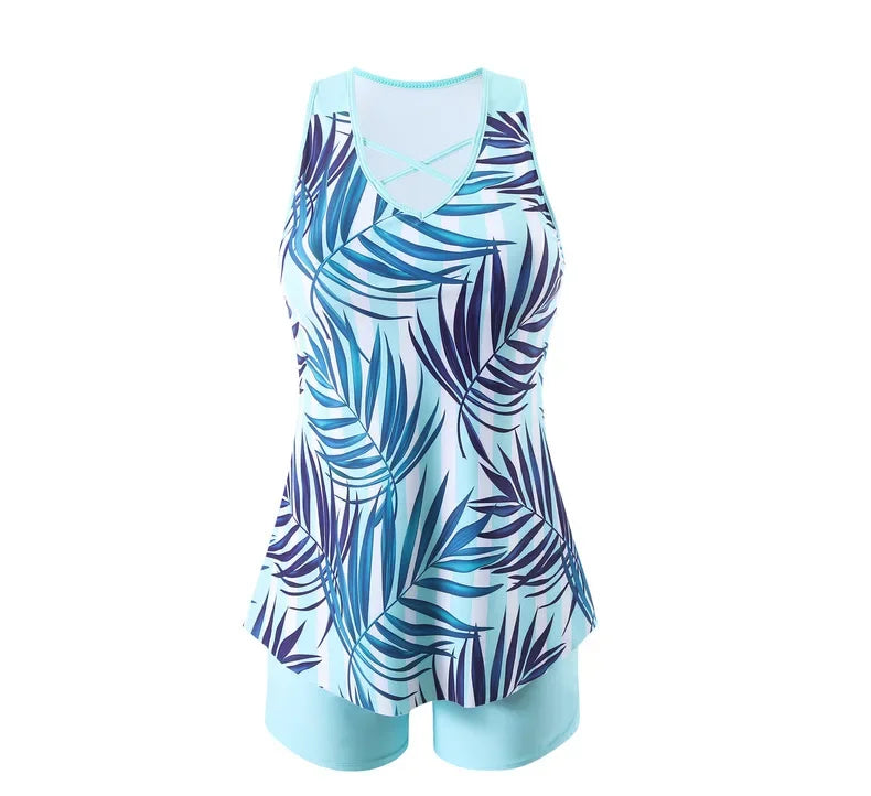 Two-Piece Swimsuit Women Loose Fit Sport Summer