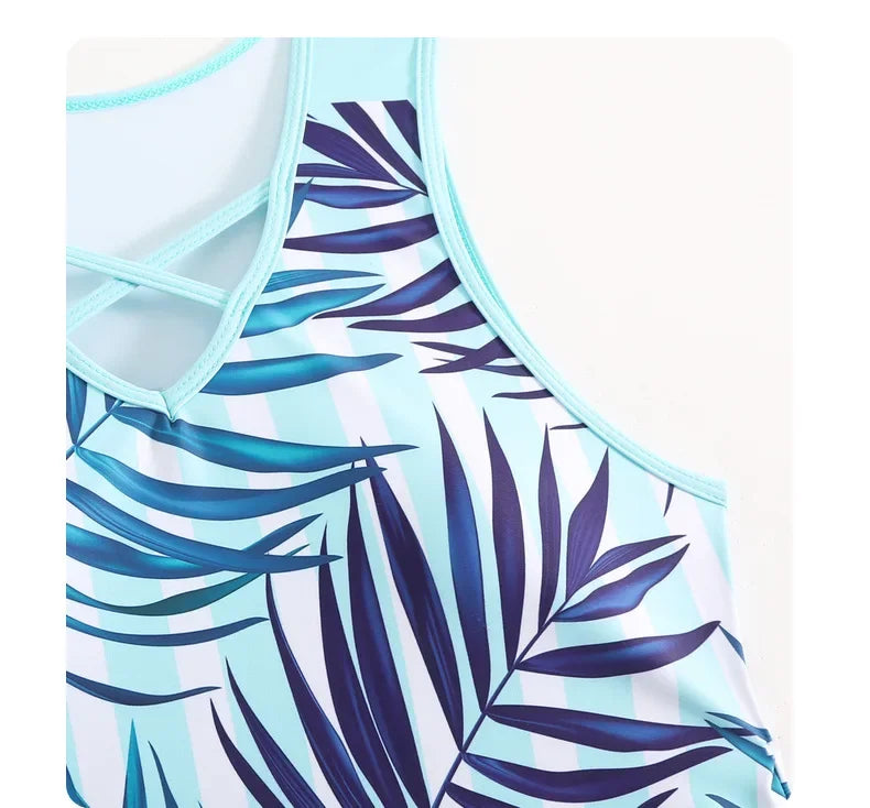 Two-Piece Swimsuit Women Loose Fit Sport Summer