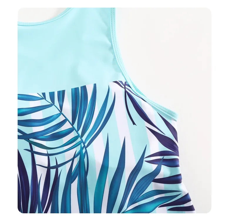 Two-Piece Swimsuit Women Loose Fit Sport Summer
