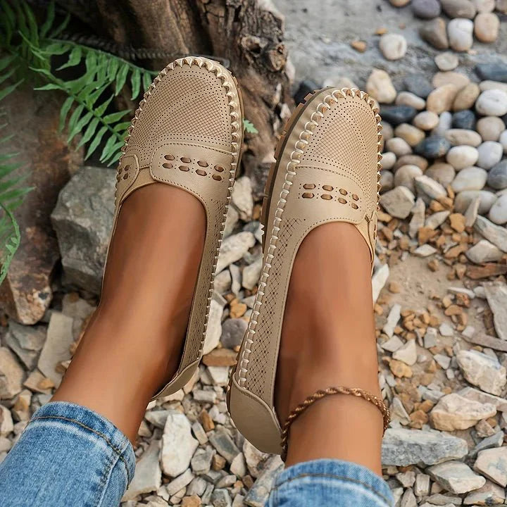 Slip-On Ballerina Shoes Women Regular Fit Casual