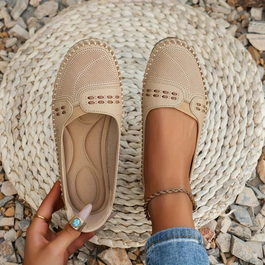 Slip-On Ballerina Shoes Women Regular Fit Casual