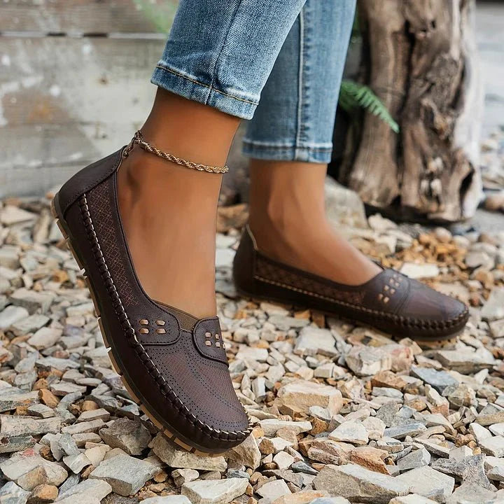 Slip-On Ballerina Shoes Women Regular Fit Casual