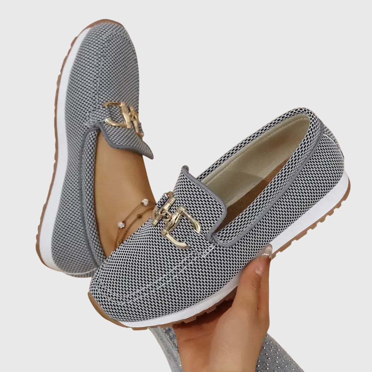 Loafers Women Regular Fit Casual with Buckle Detail
