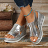 Wedge Sandals Women Casual Summer Platform Ankle Strap
