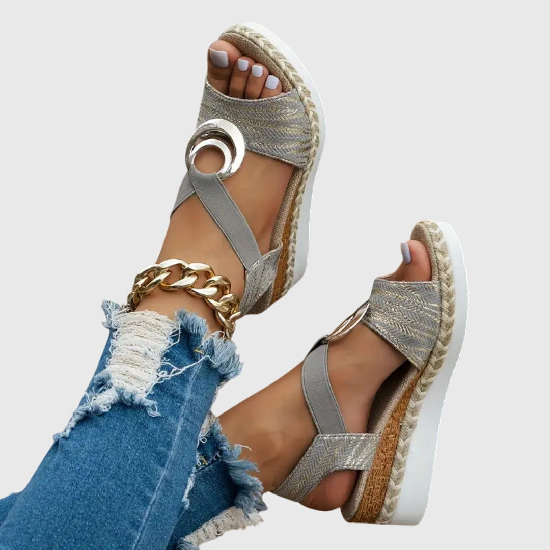 Platform Sandals Women Regular Fit Casual Summer