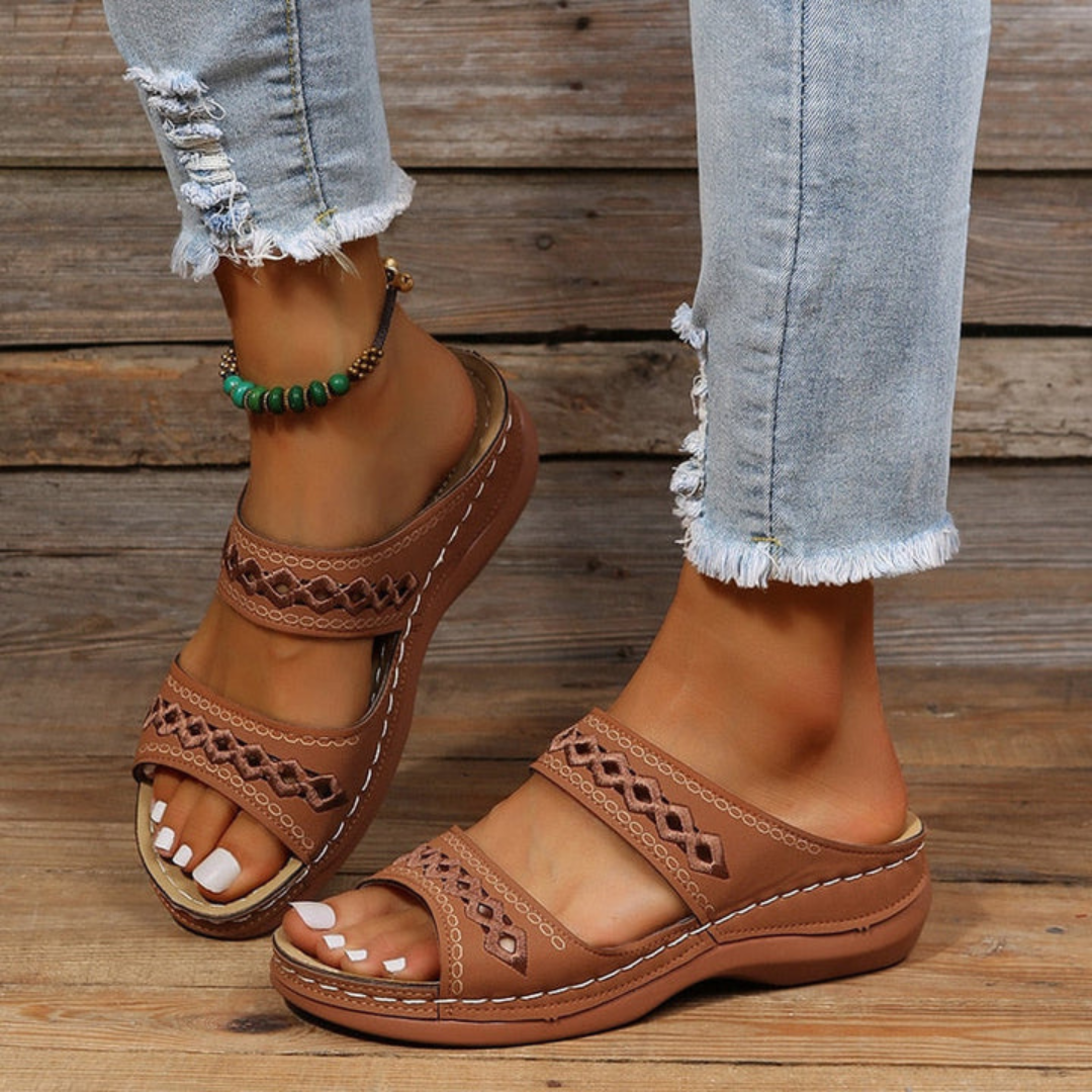 Slide Sandals Women Regular Fit Casual Summer