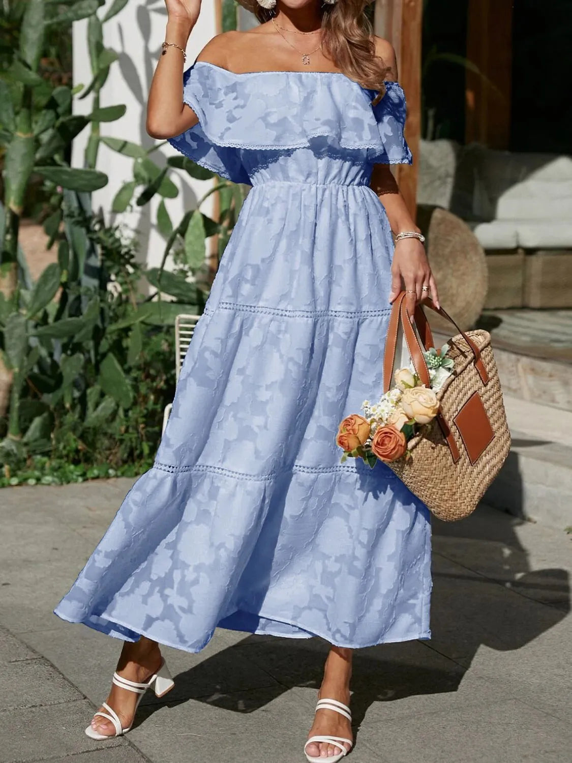 Maxi Dress Women Loose Fit Casual Summer Elegant