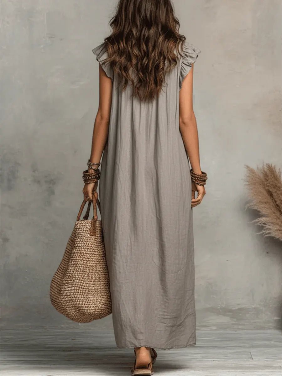 Maxi Dress Women Relaxed Fit Casual Boho Summer