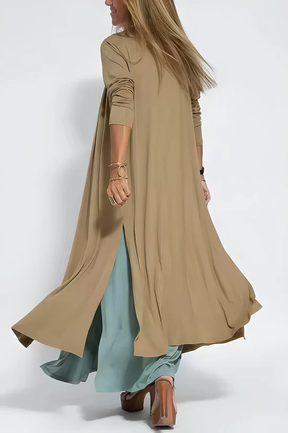 Long Dress Women Regular Fit Casual Elegant
